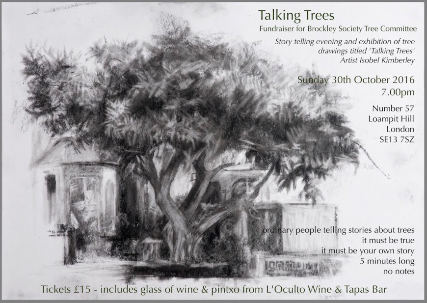 Talking Trees flier