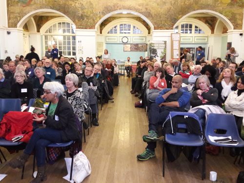 Panelists' view at the 'Festival of Ideas for Change'.